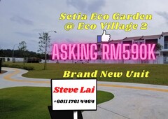 Setia Eco Garden @ Eco Village 2 / Gelang Patah Lowest Price Guarantee & Brand New Unit