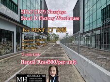SILC IBP Semi D Warehouse @ Nusajaya Iskandar