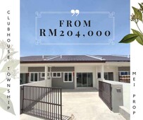 Single Sty Terrace with Clubhouse near WCE, 20mins to Sitiawan