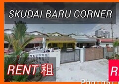 Skudai Baru Corner House Rent Good Condition !!!