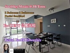 Southkey Mosaic 2 Bedrooms @ JB Town