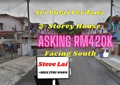 Sri Pulai Perdana,2-Storey House For Sale
