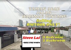Taman Abad 1-Storey Semi-D House For Sale Rm 700k