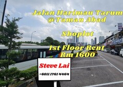 Taman Abad 2-Storey Shoplot 1st Floor For Rent Rm 1600