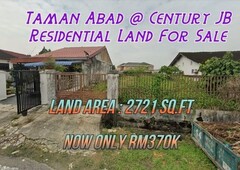 Taman Abad,Century JB Town Area , Residential Land For Sale