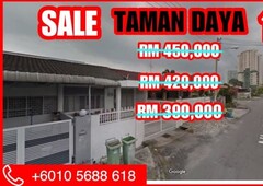 Taman Daya 1S House 22x70 Under Value Sale