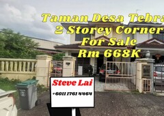 Taman Desa Tebrau Jalan Harmonium 6 2 Storey House Super Corner Lot