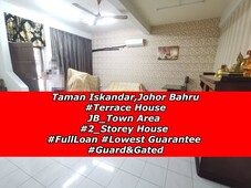 Taman Iskandar, JB Town 2-Storey Full Loan Guard & Gated