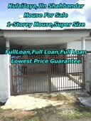 Taman Kulai Jaya,1-Storey Zero Cost Full Loan