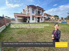 Taman Nusa Indah Corner Lot 60x70 2-Storey Terrace House