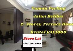 Taman Perling 2-Storey 22x75 Full Furnished Terrace House