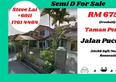 Taman Perling/Jalan Pucung 6/Semi-D/House For Sale