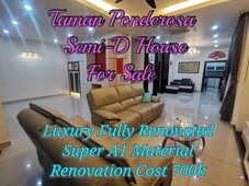 Taman Ponderosa,Luxury Renovated Semi-D Extended