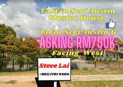 Taman Seri Austin,,Johor Bahru !!! Asking Rm 750k
