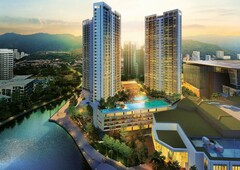 The first condo at the area come with private garden and extra terrace
