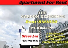 The Garden Residence/Mutiara Mas/Skudai/1room/Fully Furnish/Rent