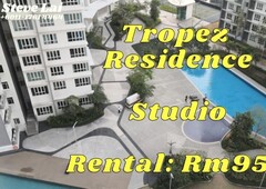 TropezResidence DangaBay FullyFurnished Studio Rent Rm950