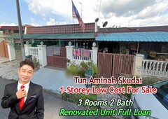 Tun Aminah,Skudai 1-Storey House Low Cost