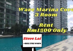 Wave Marina Cove Service Residence 3 Room Rent Rm 1500