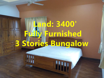 Feringghi Villa - 3 Stories Bungalow - 3400' Fully Furnished