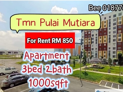 Taman Pulai Mutiara Apartment For Rent