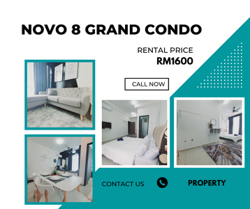 Fully Furnish Airbnb Design Novo 8 Residence Condo Kampung 8 Bachang