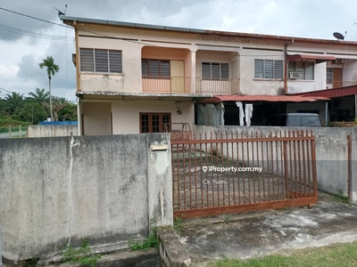 Corner & super length house for sale at ayer tawar with empty land