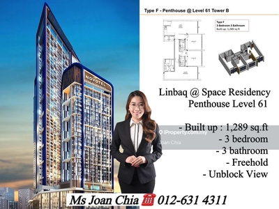 Linbaq Space Residency Penthouse, Limited Unit ,pm for more info
