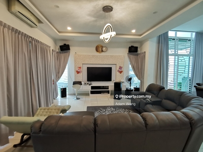 Fully Furnished & Extended 2 Sty Semi D Good Condition Bukit Banyan