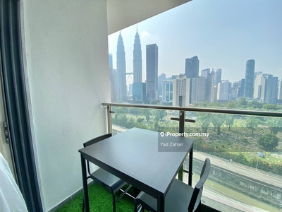 Klcc View with fully furnished unit and near lrt