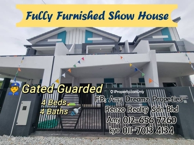 New Show House Fully furnished Guarded with Garden