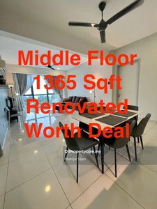 The Jazz 1365 Sqft Middle Floor Partly Seaview Renovated Worth Deal
