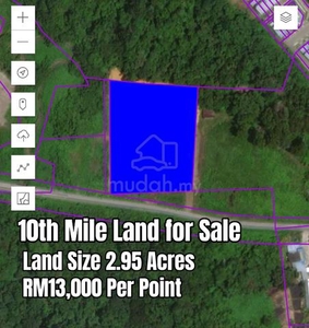 10th Mile Jalan Landeh 2.95 Acres Land