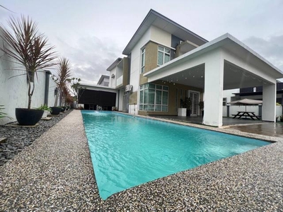 2 Storey Bungalow With Pool|Freehold|Non Bumi|Homestay Profit 3-5k