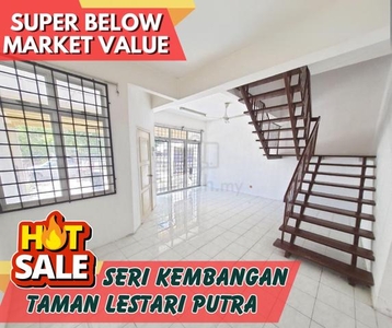 【 399k 2 Storey Hse】Super Below Market I Lestari Putra Seri Kembangan
