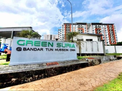 Apartment Green Suria Cheras 1257sqft Bdr Tun Hussien Onn 2Carparks