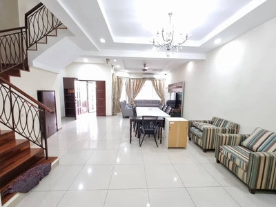 BU 6 Partly Furnished 3 Storey House for Rent