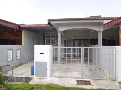 Full Loan Renovated Taman Rimba Single Storey Terrace House Mentakab