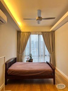Furnished Master Bedroom in a 2-room unit @ Sentral Suites