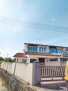 Good Condition Corner House at Muara Tuang For Sale ‼️