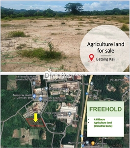 Industrial Land For Sale at Batang Kali