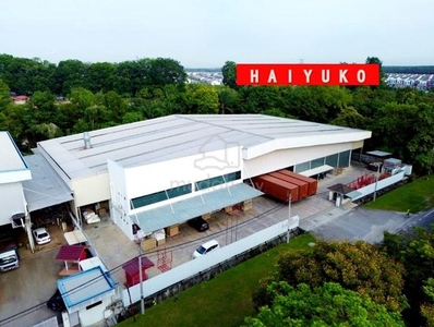 LARGEST Factory Warehouse for SALE @ Makmur Lunas