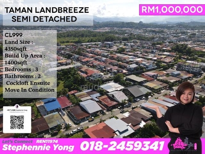 Move In Semi Detached Taman Land breeze Luyang Lido Kota Kinabalu