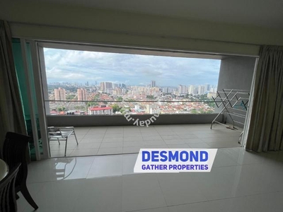 Partially Furnish Central Park Jelutong 4 rooms city view