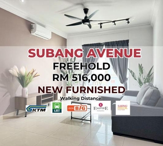 Subang Avenue (Renovated / Furnish) Free S&P, Low D.P, Subang Jaya, PJ