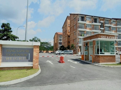 Villa Court Apartment Goodview Height Kajang I MRT Sg Jernih, Lotus, Giant