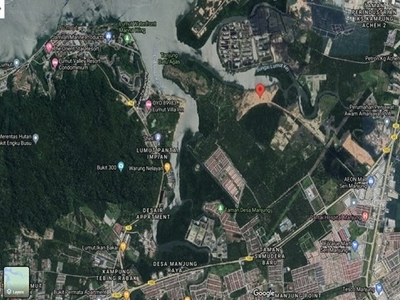19.5ac Riverside Development Land, Manjung Perak for Sale