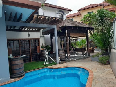 2 Storey Semi D With Private Pool.