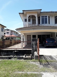 Anjung Bercham Megah Double Storey Intercorner House Below Market Value For Sales