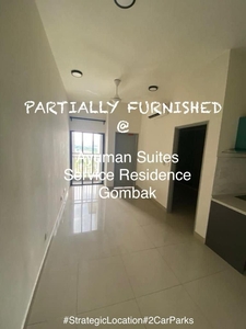 Ayuman Suite Serviced Residence Gombak PARTIALLY FURNISHED